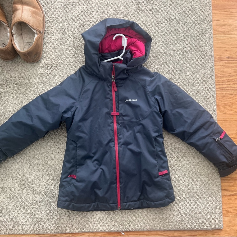 Patagonia Snowbelle Girl's Ski Jacket Coat M (10)